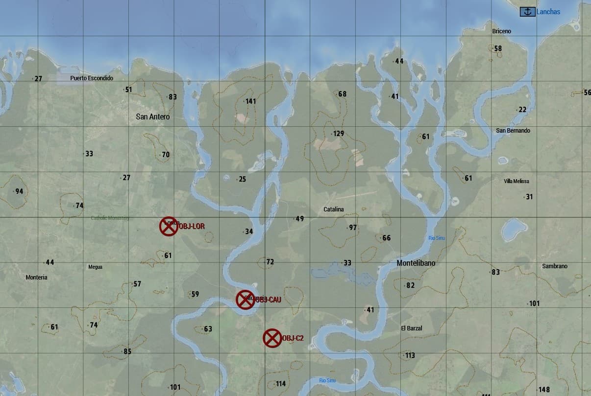 Mapa operacional